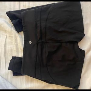 Lulu lemon crop black leggings